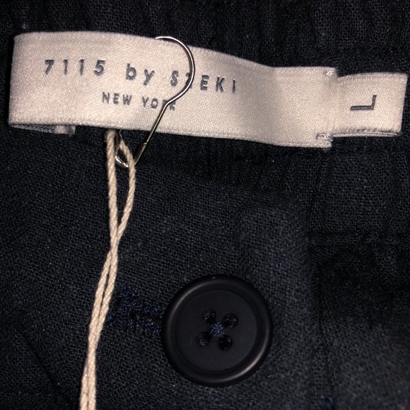 Brand New Beautiful Women's Raw Silk Ainsley Wrap Sarong Pants by 7115 by Szeki - Picture 9 of 16